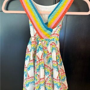 Mini Boden Red and White Casual Dress for Effortless Style